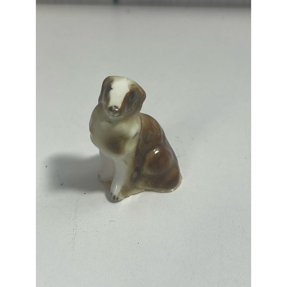 Vintage Collie Lassie Miniature ceramic Dog Puppy - Picture 2 of 5
